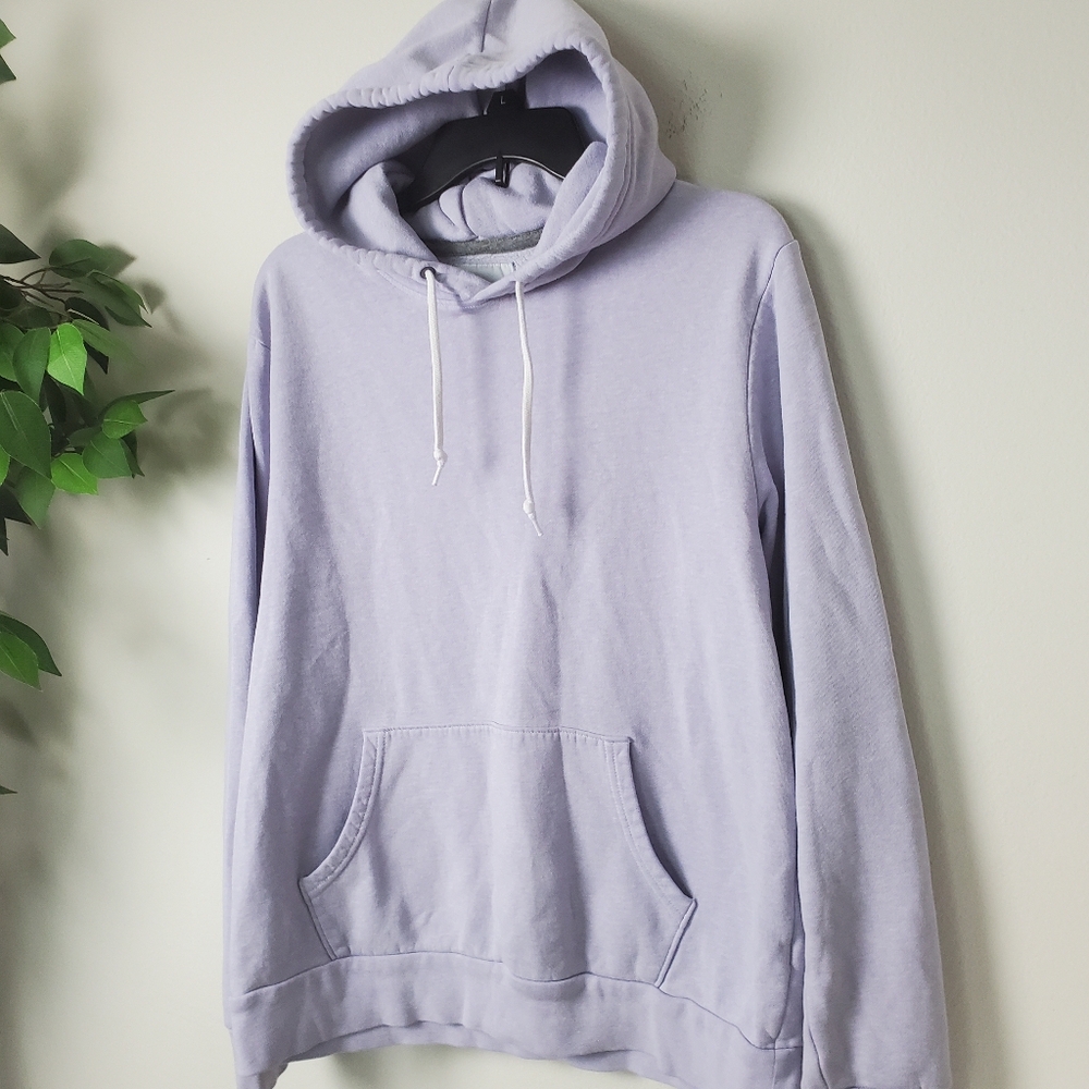 Old Navy Light Purple Lavander Hoodie Sweater Mens Size Large - Picture 2 of 6